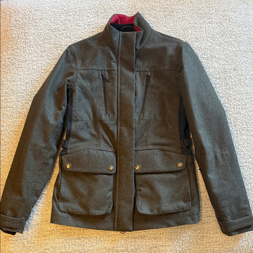 Hunter FIELD Duke of Wellington Olive Green Jacket – UK Made – Women’s 6